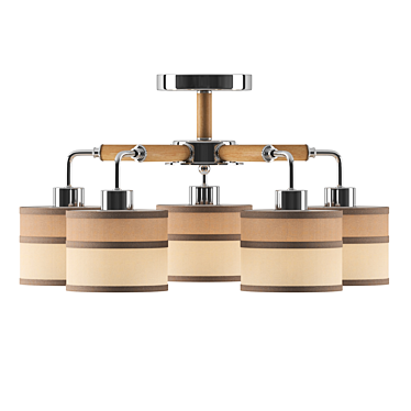Freya Helen Ceiling Light 3D model image 1 