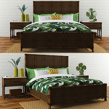 Lexington "Coco bay panel bed"