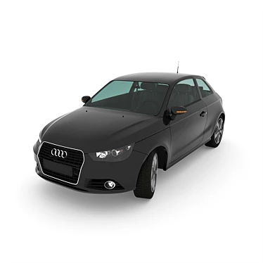 2013 Audi A1 3D Model 3D model image 1 