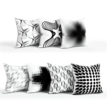 Karim Rashid Designer Pillows 3D model image 1 