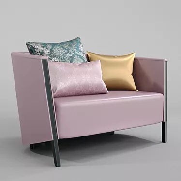 Luxury Italian-Designed Moroso Novecento Sofa 3D model image 1 