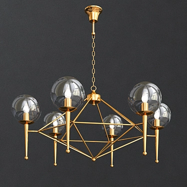Ethereal Postmodern Lamp 3D model image 1 