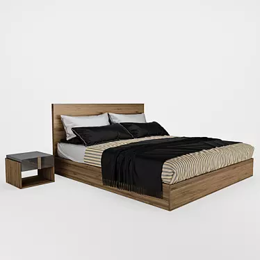 Bed Bokara Grey