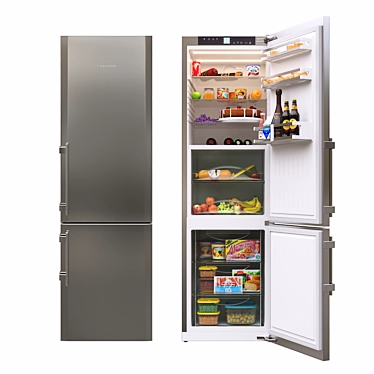 Liebherr CBS 1360: Precise 3D Model & Versatile Rendering Formats 3D model image 1 