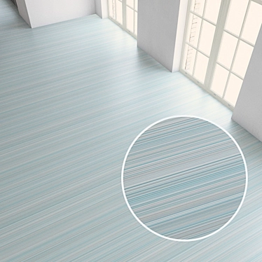 Seamless Vinyl Flooring by Tarkett 3D model image 1 