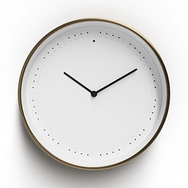 Wall Clock PANORERA  Modern Minimalist Design 3D model image 1 