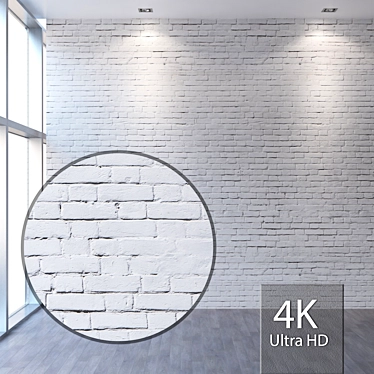 Title: Seamless 4K Bricklaying Texture 3D model image 1 