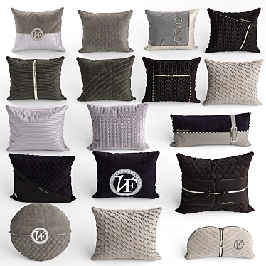 Vittoria Frigerio Luxe Pillows 3D model image 1 