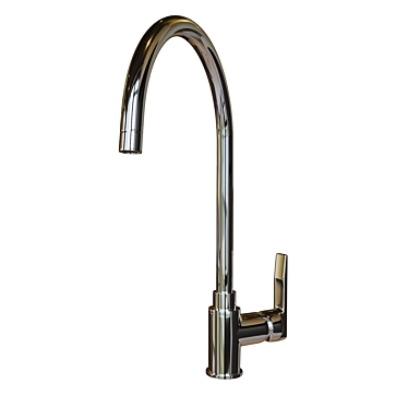 Sleek Teka Faucet: Realistic 3D Model 3D model image 1 