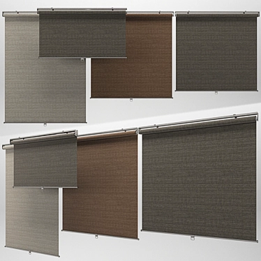 Adjustable Roller Blinds - IKEA 3D model image 1 