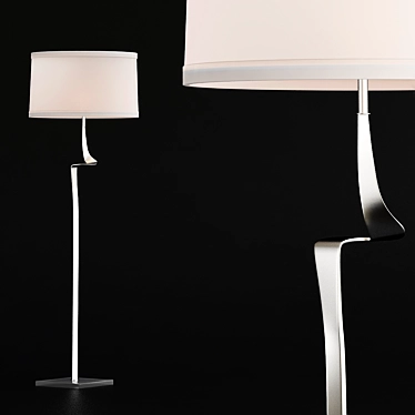 Roosevelt Floor Lamp: Timeless Elegance 3D model image 1 
