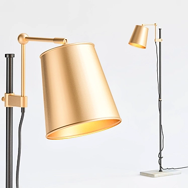 Elegant Watson Floor Lamp 3D model image 1 