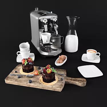 Nespresso Creatista Uno: Perfect Espresso in Seconds 3D model image 1 