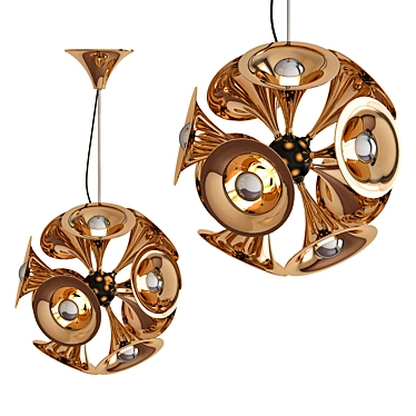 Botti Pendant: Timeless Elegance 3D model image 1 