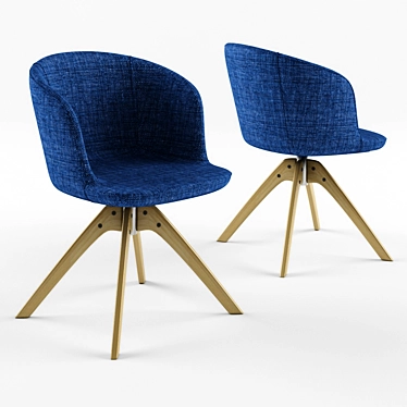 Comfy NYM Soft Chair 3D model image 1 