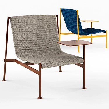 Modular Telo Lounge Chair 3D model image 1 