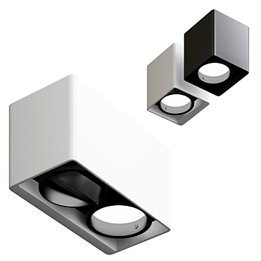 Delta Boxter: Compact and Versatile Light 3D model image 1 