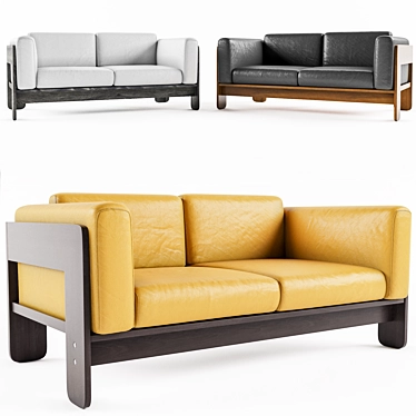 Modern Bastiano Knoll Sofa 3D model image 1 