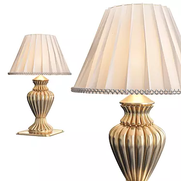 Elegant Illumination: Classic Table Lamp 3D model image 1 