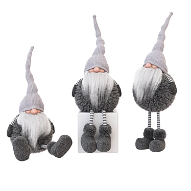 Handmade Gnome Collection 3D model image 1 