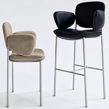 Modern Elegance: MACKA Chair 3D model image 1 