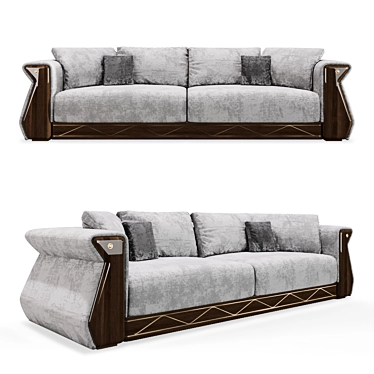 Nessie Storage Sofa 3D model image 1 