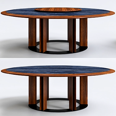 Elegant Ambassador Table 3D model image 1 