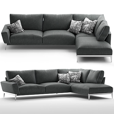 Principe Corner: Elegant Design 3D model image 1 