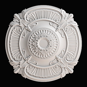 Gaudi R4007 Ceiling Roses - Elegant Home Decor 3D model image 1 