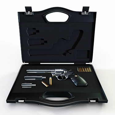 Versatile Revolver Case: Colt Python 3D model image 1 