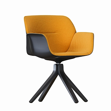 Andreu World Nuez Chair: Versatile 3D Models 3D model image 1 