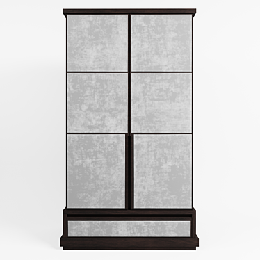 Modern Marcus Wardrobe - Stylish and Spacious 3D model image 1 