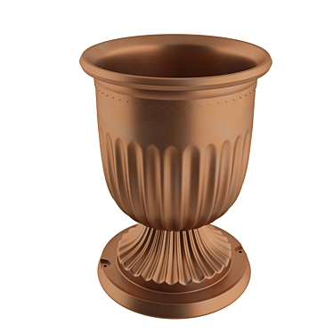 Elegant Street Urn 3D model image 1 