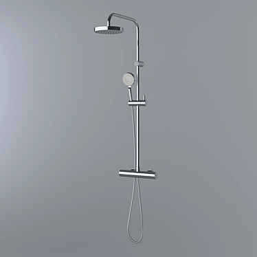 Tech Shower: The Ultimate Smart Upgrade 3D model image 1 