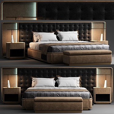 Elevate Your Bedroom with Visionnaire 3D model image 1 