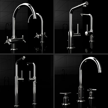 Grohe Atrio Kitchen Faucets 3D model image 1 