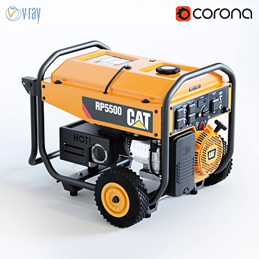 CAT RP 5500 Portable Generator 3D model image 1 