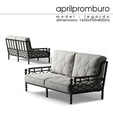 "OM" Aprilpromburo Legardo sofa