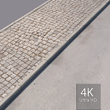 Pristine Sidewalk Set 3D model image 1 