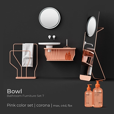 INBANI Bowl Bathroom Furniture Set 7