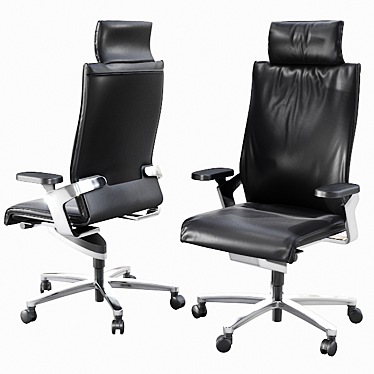 Wilkhahn ON Office Chair: Dynamic Comfort in Motion 3D model image 1 