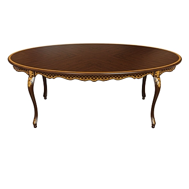 Classic veneer table_2100