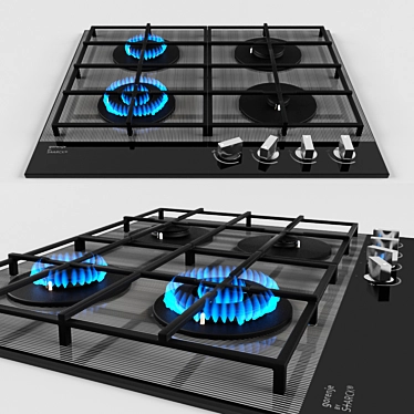 GORENJE Starck Cooktop: Sleek & Stylish 3D model image 1 