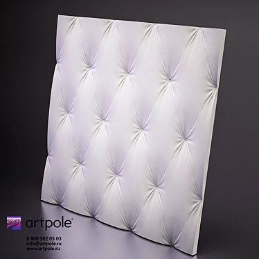 Aristocrate 3D Plaster Panel 3D model image 1 