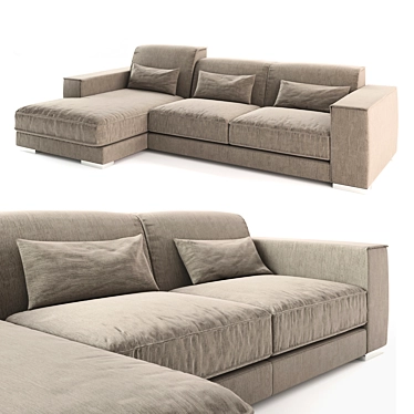 DOIMO SALOTTI Steven Sofa 3D model image 1 