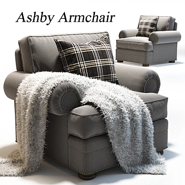  Thomasville Ashby Armchair 3D model image 1 