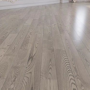 Coswick Ash Silver: Select & Better Ash Hardwood Flooring 3D model image 1 