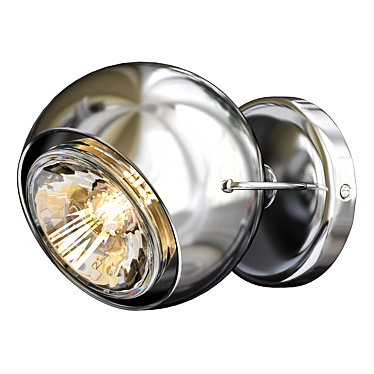 Sleek Steel Elegance: Fabbian Beluga 3D model image 1 