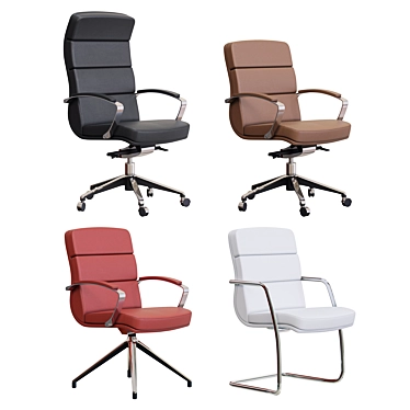 Title: Modern Italian Armchair: Scena 3D model image 1 