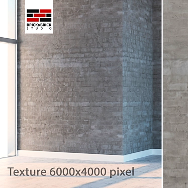 Seamless High Detail Masonry 3D model image 1 